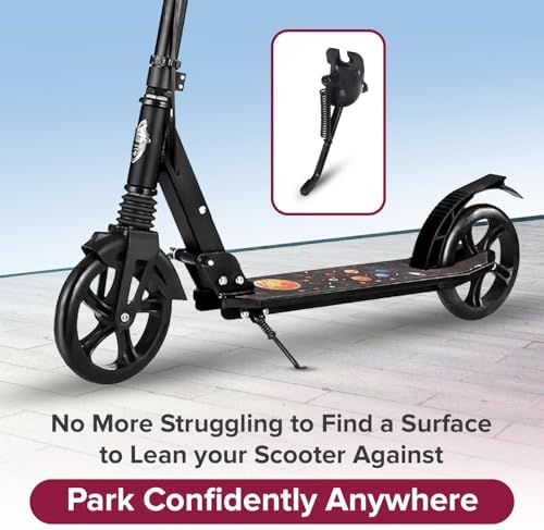 AlveyTech Kickstand for Currie Electric Scooters with 12-1/2" Tires