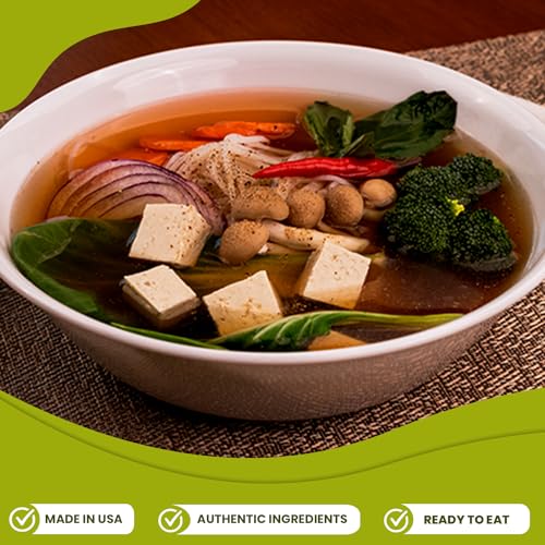 Essence of Lotus Instant Spicy Beef Pho Soup Mix — Ready-to-Eat Flavorful, Restaurant-Quality Pho broth, Made in the US (Spicy Beef Soup Mix, 1-Pack) | Ready-to-Eat, broth