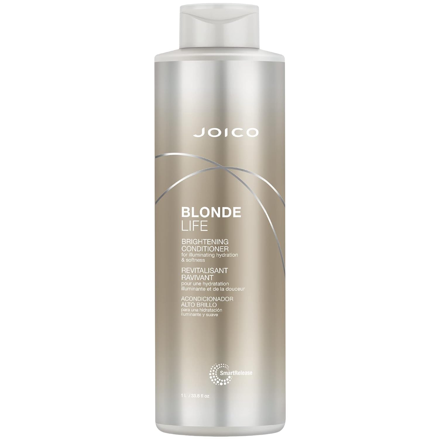 Joico Blonde Life Brightening Conditioner | For Blonde Hair | Illuminate Hydration & Softness | Add Softness & Smoothness | Sulfate Free | With Monoi & Tamanu Oil