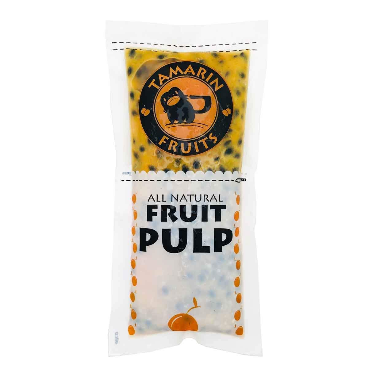 Tamarin Fruits All Natural Frozen Fruit Pulp perfect for Juicing, Cocktails, Smoothies, Desserts, and Baking, No Sugar Added, Gluten Free with No Preservatives, (Yellow Dragon fruit, 4lbs)