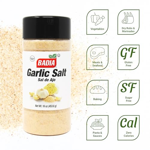 Badia Garlic Salt, 4.5 oz