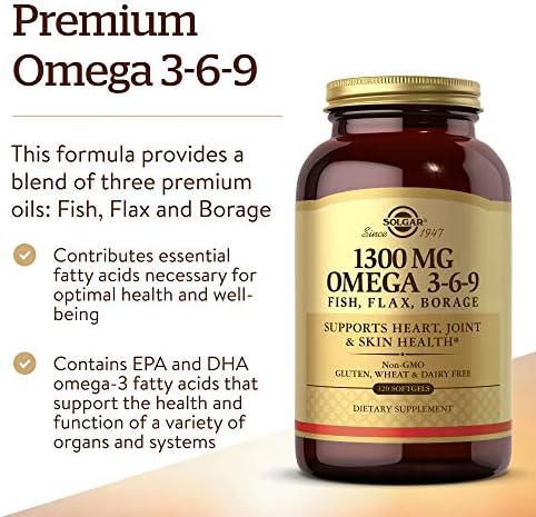 Solgar 1300 mg Omega 3-6-9