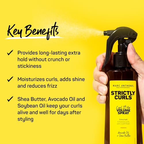 Marc Anthony Strictly Curls, Volumizing Hair Spray for Curly Hair