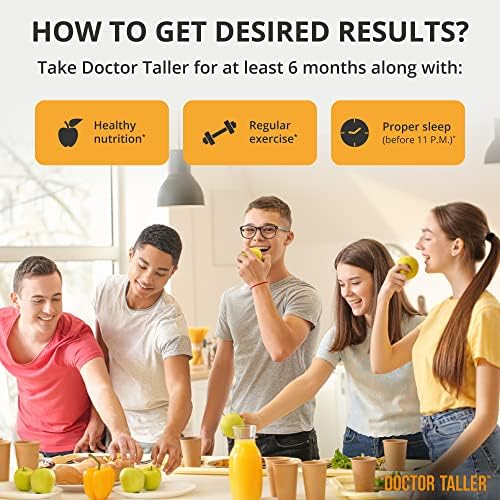 NuBest Doctor Taller - Bone Strength Supports, Enhance Immune System - Keto with Calcium, Vitamin D3, Vitamin K2