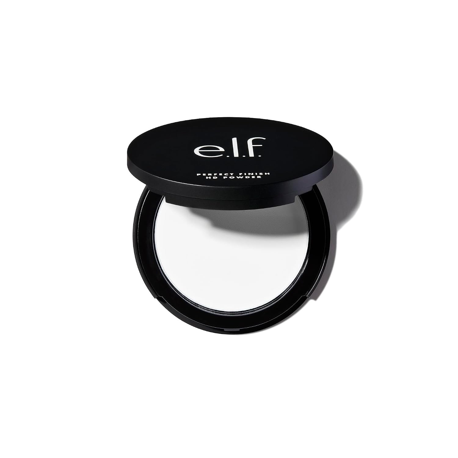 e.l.f. Perfect Finish HD Powder, Blurs Fine Lines & Imperfections, All Day Wear, Perfect for On The Go, 0.28 Oz