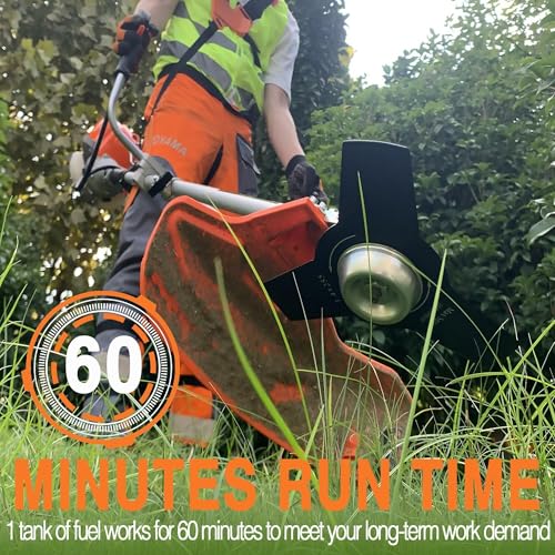 PROYAMA 26cc Gas Powered Weed Eater Wacker, String Trimmer, Brush Cutter