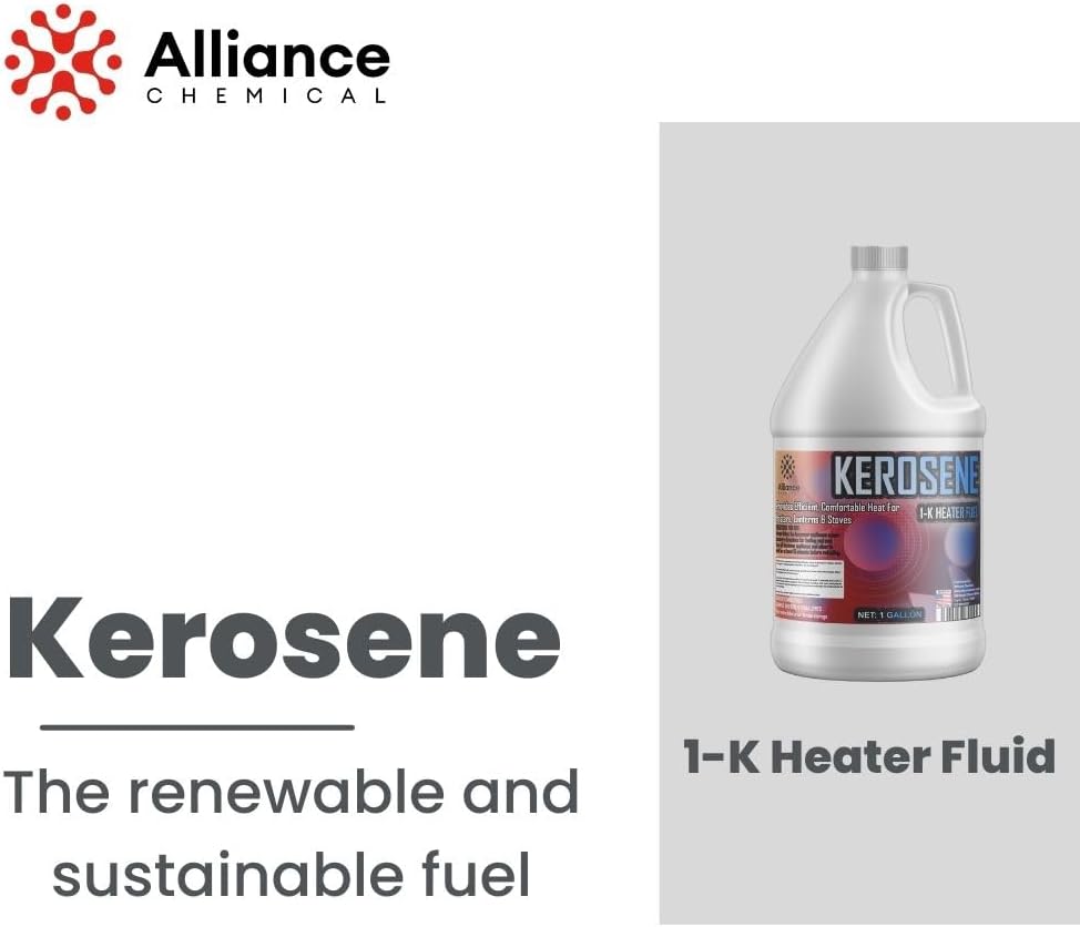Alliance Chemical K1 Kerosene Fuel for Kerosene Heaters - 5 Gallon - Premium Quality K1 for Reliable Heating