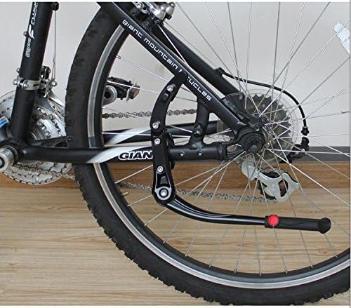 BlueSunshine Rear Mount Bicycle Kickstand Adjustable Aluminum Alloy Bike Stand fits 24"-28"