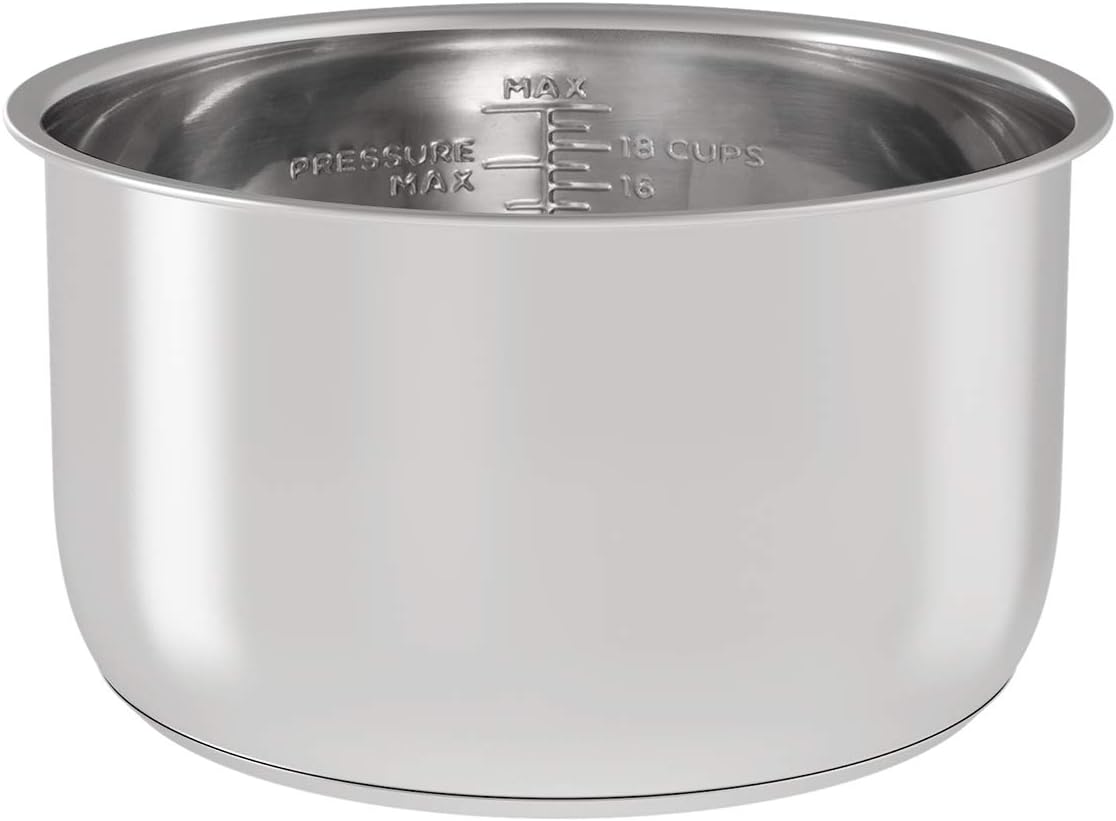SiCheer Stainless Steel Inner Pot for Ninja Foodi 8 Qt Pressure Cooker