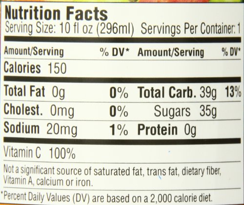 Langers Juice Cocktail, Pineapple Orange Guava, 10 Fl Oz (Pack of 12)