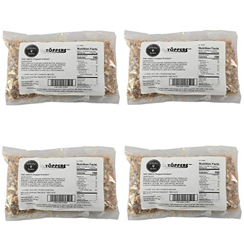Snickers Chopped Candy 2 LBS – Chocolate Bits for Sundaes, Frozen Yogurt & Dessert Creations – Bulk Topping Mix for Parties