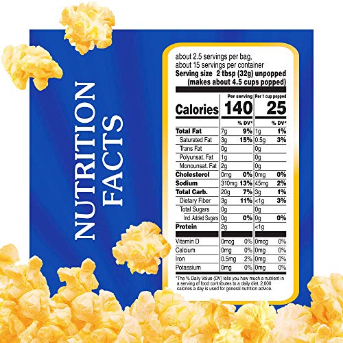 Act II Butter Lovers Microwave Popcorn, 2.75 oz., 6-ct Bags