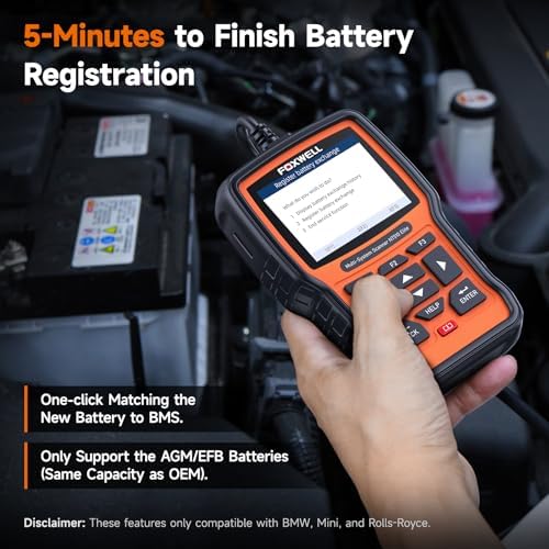 FOXWELL NT510 Elite Scan Tool fit for BMW Scanner Full Diagnostic Tool OBD2 Scanner