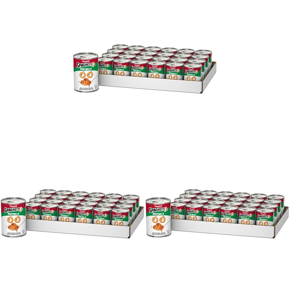 SpaghettiOs Original Canned Pasta, 15.8 oz Can (Pack of 4)