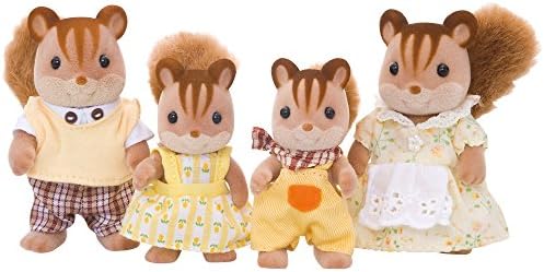 Sylvanian Families Epoch Doll [Silk Cat Baby] Ni-89 ST Mark Certified, for Ages 3 and Up, Toy, Doll House, Sylvanian Families, Epoch