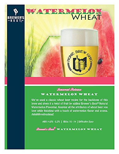 Brewer's Best Watermelon Wheat Beer Ingredient Kit Makes 5 Gallons