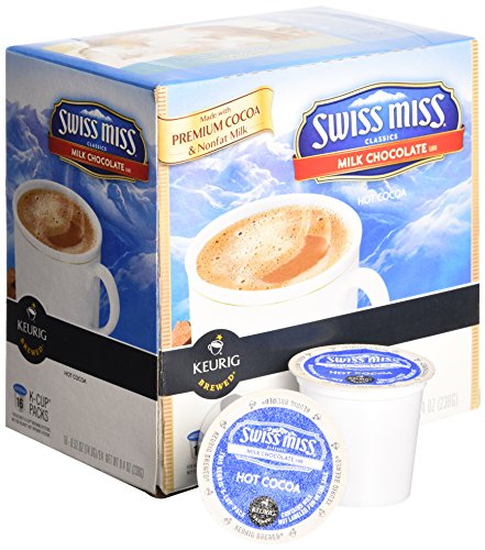 Swiss Miss Hot Chocolate K-Cup16- 0.52 oz/ EA, NET WT 8.32 Ounce
