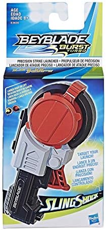 Beyblade E3630 Burst Turbo Slingshock Precision Strike Launcher Compatible with Right/Left-Spin Tops, Age 8+