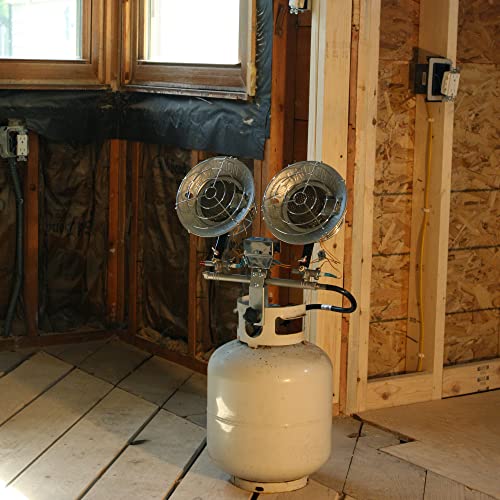 MASTER LP Tank Top Space Heater, Variable Output, 32,000 BTU (MH-32-TTC)