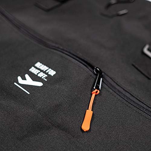 Trifold 66 Inch Women Travel Garment Bag With 7 pockets | Extra Long Wedding Dress, Formal, Evening, Ball Gown | Hanging, Breathable