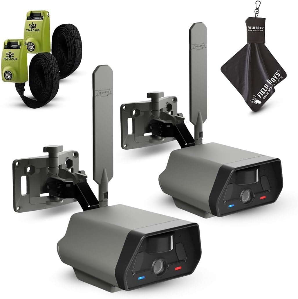 TACTACAM Defend Cellular Security Camera - No WiFi Required - Motion Activated Wireless Camera - Motion Detection - Includes Steel Reinforced Straps