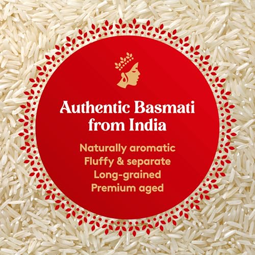 Authentic Royal - Naturally Aged Long Grain Indian White Basmati Rice - 20 Pound
