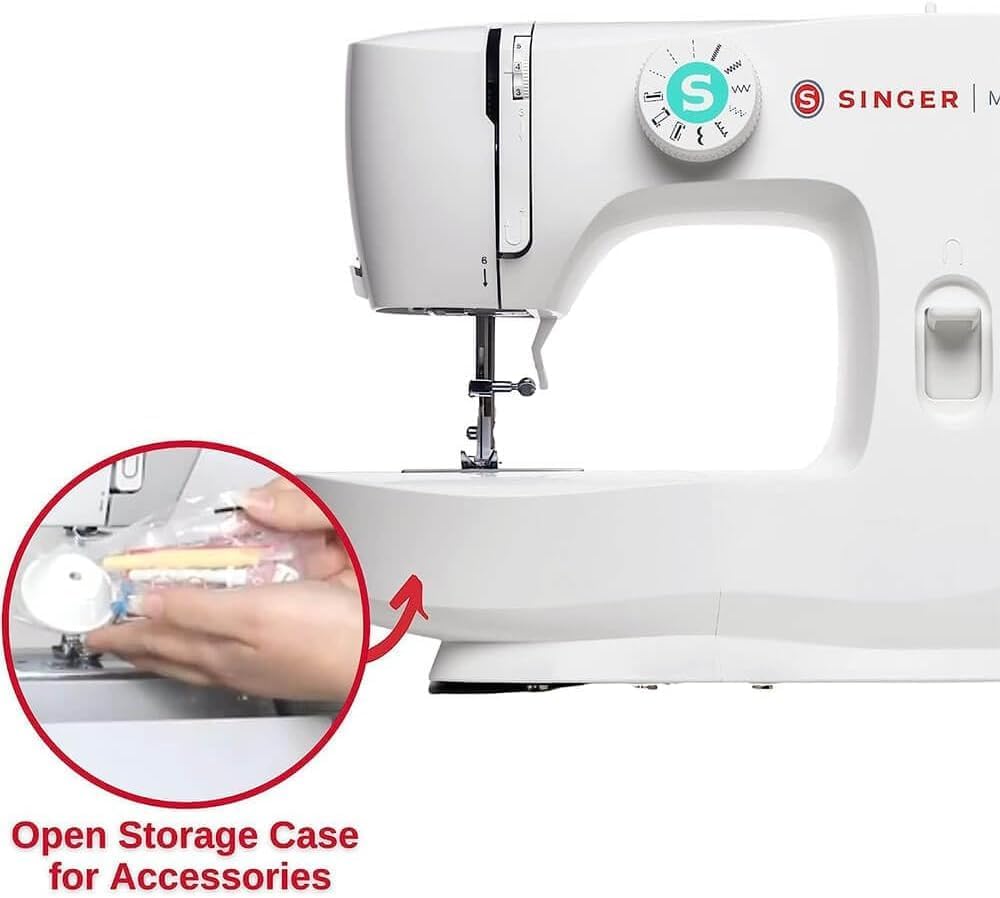 SINGER® M1500 Lightweight & Portable Sewing Machine with Accessory Kit