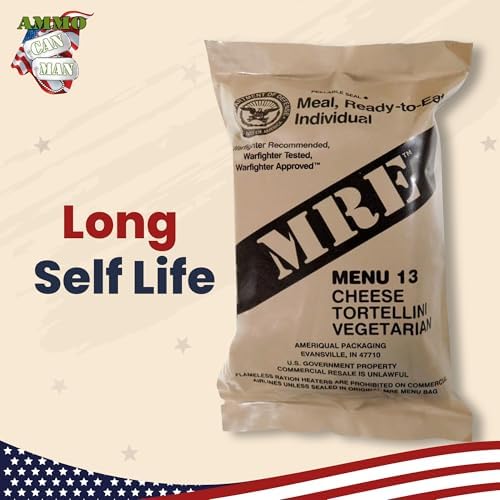 MRE Box B - Genuine Military Surplus - Menus 13-24 | MRE Box B - Genuine US Military Surplus - Menus 13-24 - Ready to Eat Emergency Meals