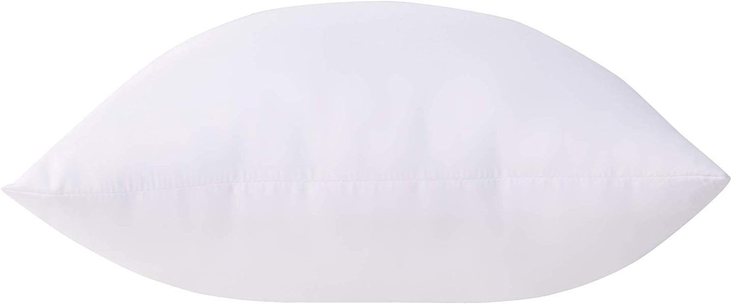 Acanva Polyester Decorative Rectangle Throw Pillow Inserts, Hypoallergenic Form Stuffer Cushion Sham Filler, 16x26, White, 1 Count (Pack of 1)