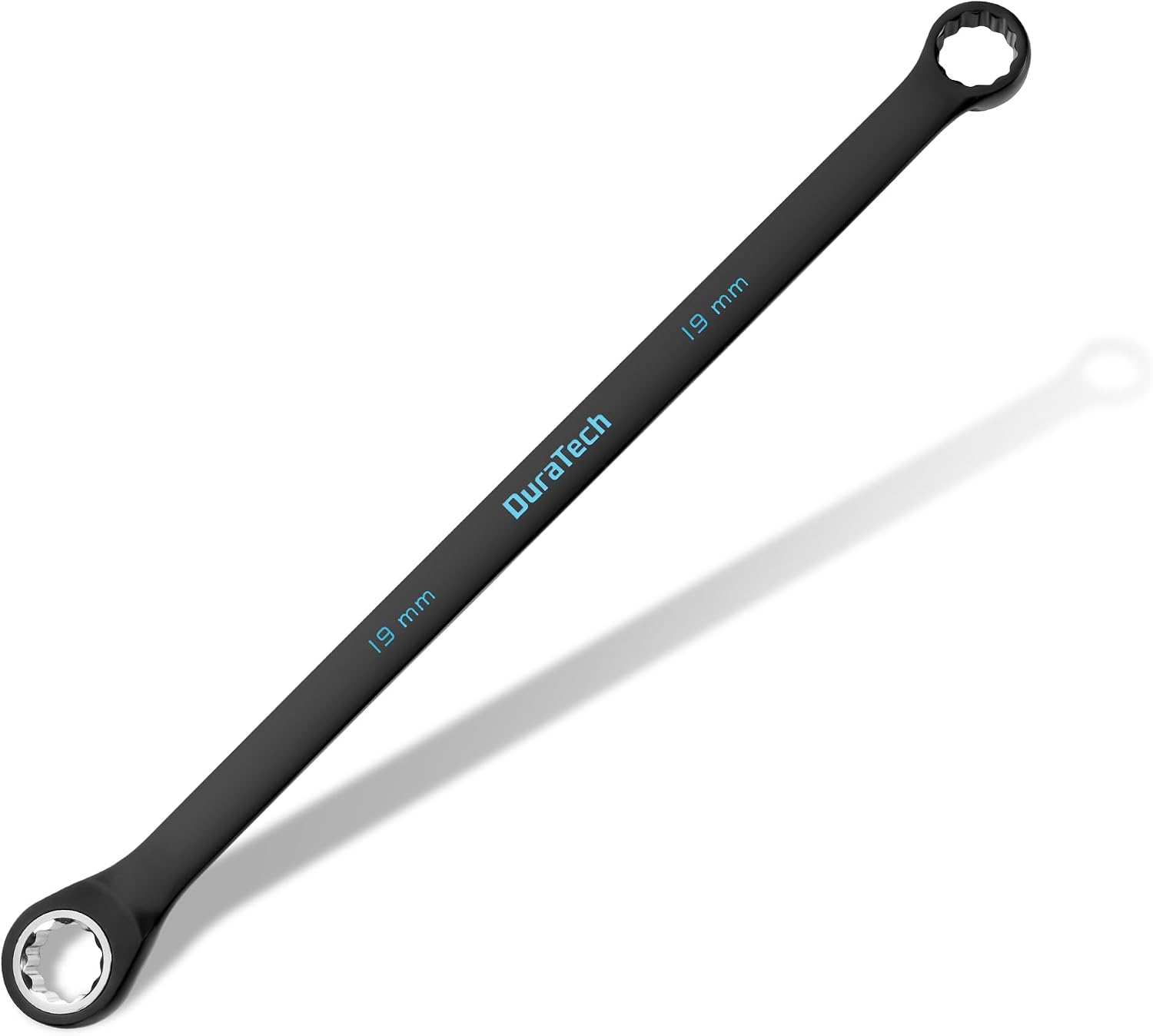DURATECH Extra Long Ratcheting Wrench Set, Double Box End, Metric, 9-Piece