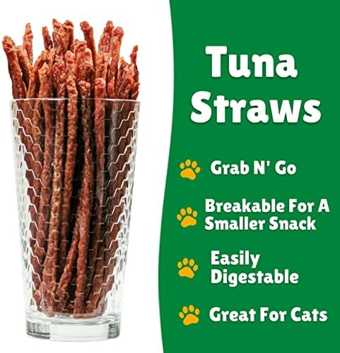 Chicken Jerky Straws Dog Treats – Chicken Sticks for Dogs Made and Sourced in The USA – Natural Single Ingredient Dehydrated Crunchy Treats for All Breeds – 28oz Bag