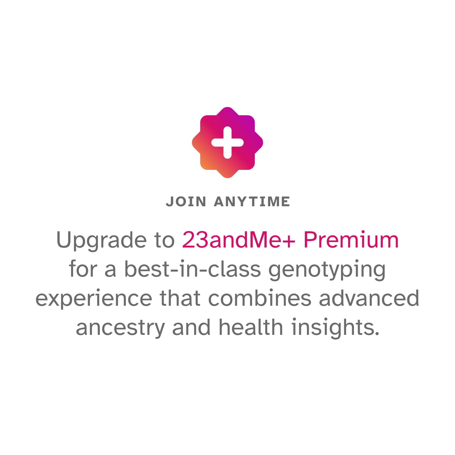 23andMe Ancestry Service - DNA Test Kit, Personalized Genetic Legacy, 4, 500+ Geographic Regions, Ancestry Test, Family Tree, DNA Relative Finder