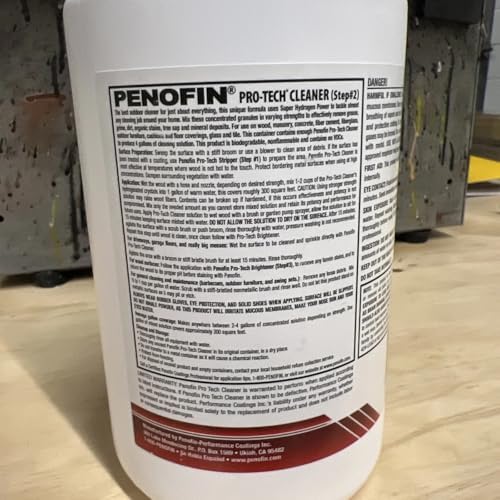 Penofin Pro-Tech No Scent Wood Cleaner 1.77 Lb Powder (Pack of 1)