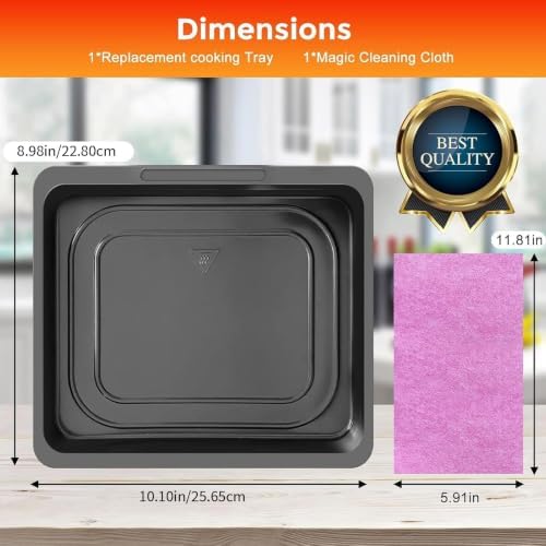 Air Fryer Grill Pan for Instant Vortex Plus10 Quart Chefman 12-Quart 5-in-1 AirFryer Oven