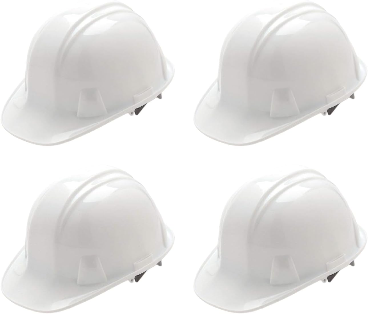Pyramex SL Series Cap Style Hard Hat with 4 Point Ratchet - Durable HDPE Shell for Reliable Impact Protection, Rain Trough, Low Profile Design, Lightweight Comfort for All Head Sizes