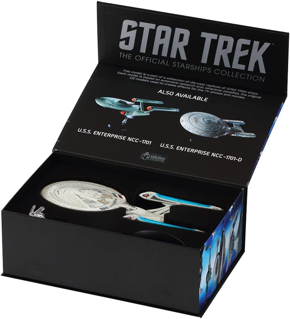 Hero Collector Eaglemoss U.S.S Enterprise NCC 1701-E Collector's XL Edition | Star Trek Official Starships Collection | Model Replica