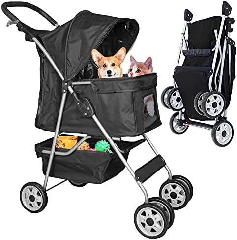 Best 4 Wheels Pet Stroller for Dog and Cat Stroller