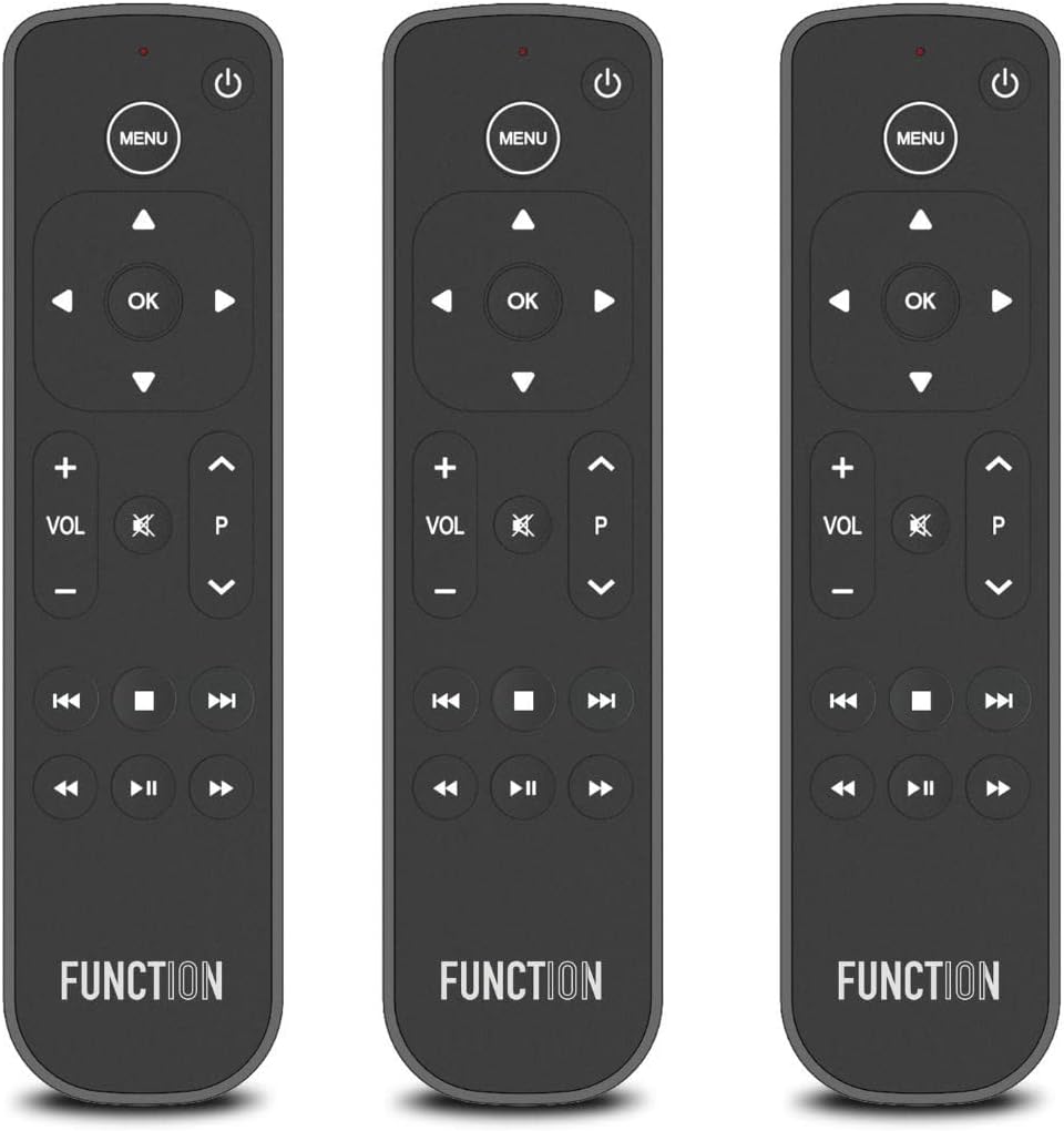 Function101 Button Remote for Apple TV (Infrared Edition) — Apple TV Replacement Remote for Apple TV 4K & All Models | Traditional Button Layout