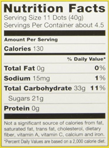 Dots Assorted Fruit Gumdrops Candy, 6.5 oz