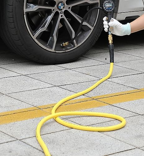 YOTOO Hybrid Air Hose 3/8-Inch by 50-Feet 300 PSI Heavy Duty, Lightweight, Kink Resistant