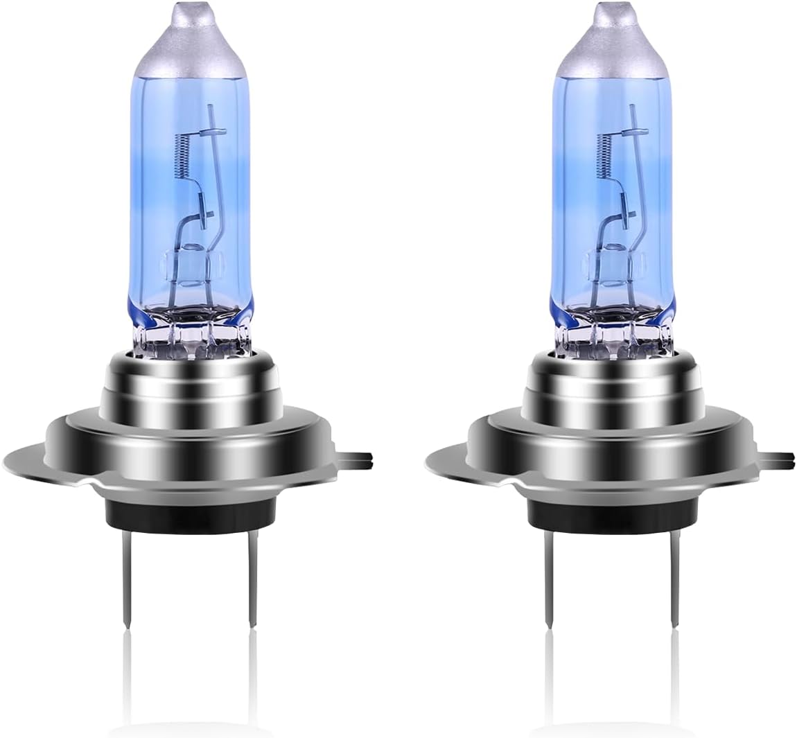 NEWBROWN H11 Headlight Bulb Halogen 5000K Super White Light Long Life Replacement PGJ19-2 12V/55W (H11, 2 Pack)