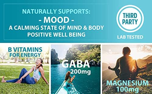 ZENTA - The Natural Relief Supplement to Help Calm Body and Mind | Positive Mood Enhancer - Increase Serotonin Levels with 5-HTP, Ashwagandha