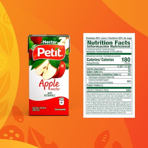 Petit Pineapple Nectar, 200 ml (Pack of 24) – Refreshing Tropical Fruit Juice Beverage