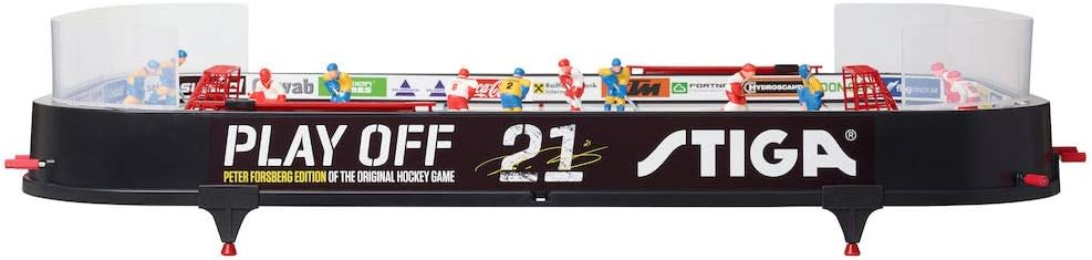 Stiga Tabletop Ice Hockey Game Play Off 21 Sweden-Canada,Black/White,96 x 50 cm