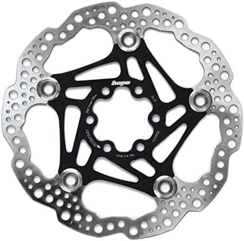 Hope Floating Disc Rotor: 180mm Orange | bike-brake-rotors