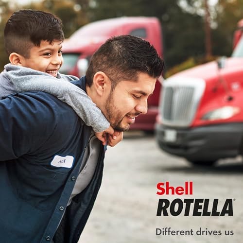 Shell Rotella T1 SAE 40 Diesel Engine Oil, 5 Gallon Pail