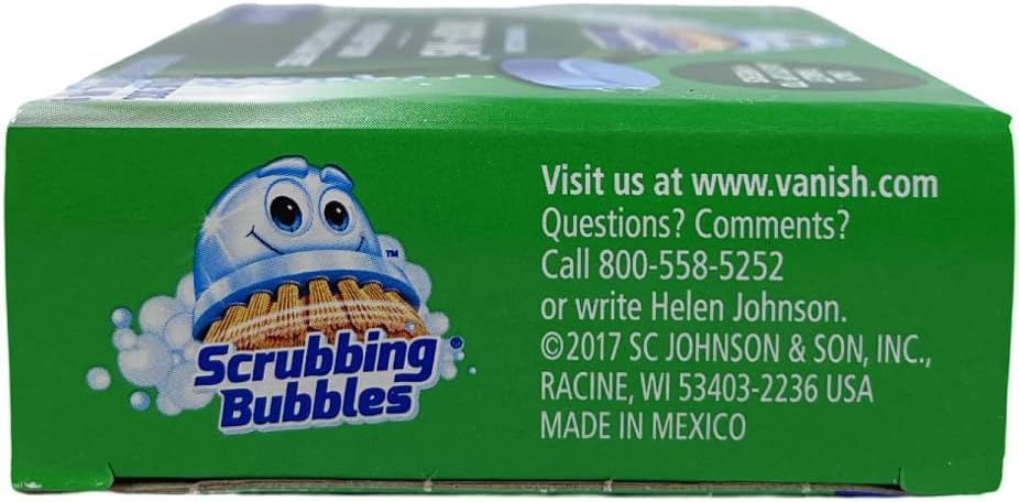 Vanish Scrubbing Bubbles Drop-Ins, 1.7 Oz, Pack of 12