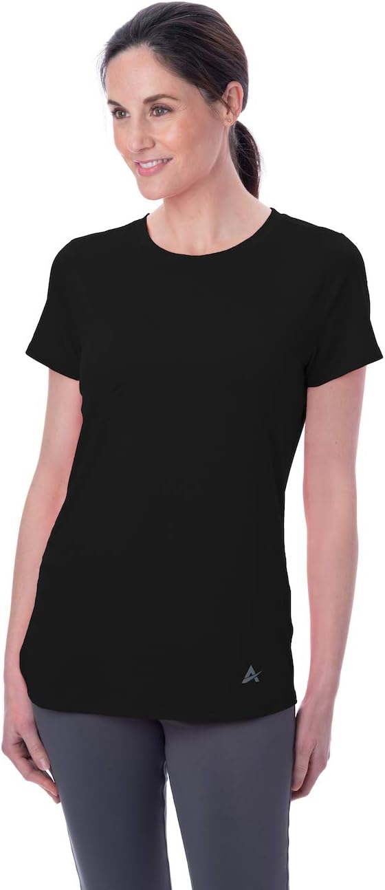 Arctic Cool Women's Instant Cooling Short Sleeve Crew Neck Shirt