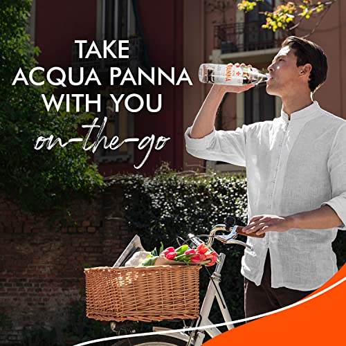 Acqua Panna Natural Spring Water, 16.9 Fl. Oz. Plastic Bottles, Pack of 24