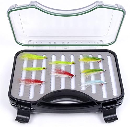 M MAXIMUMCATCH Maxcatch Boat Box for Streamers Waterproof Fly Box for Saltwater Flies Fly Fishing SDS-B
